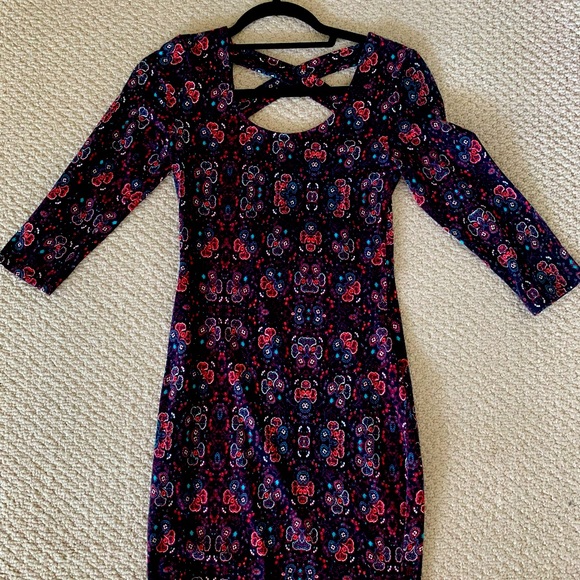 Charlotte Russe Purple Bodycon Dress - Picture 1 of 2